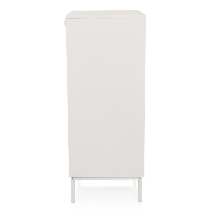Буфет / комод BJORDAL 55x40x100 см 5 шухляд білий hjh LIVING