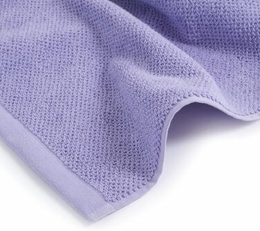Рушники Herzbach Home Spa 50x100 см, 100% бавовна, лаванда, набір 2 шт.