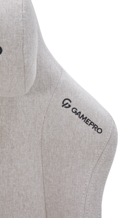 Крісло ігрове GamePro FGC750LG Fabric Light Gray
