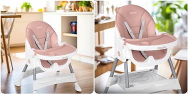 Дитячий стільчик для годування Ricokids 3в1 з регулюванням висоти та підносом