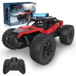 Радіокерований позашляховик Monster Truck для дітей та хлопчиків 6-12 років, чорний, 2.4GHz пульт, подарунок