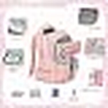 Шкільний рюкзак для дівчаток Amythe (рожевий) — комплект для учнів 3-5 класів