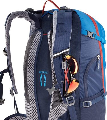 Рюкзак для велосипедистів Deuter Trans Alpine 30 л, синій, для подорожей і спорту