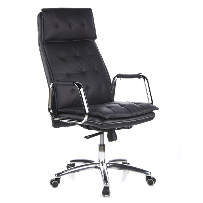 Офісне крісло / Крісло для керівника VILLA 20 Nappa Leather Black hjh OFFICE