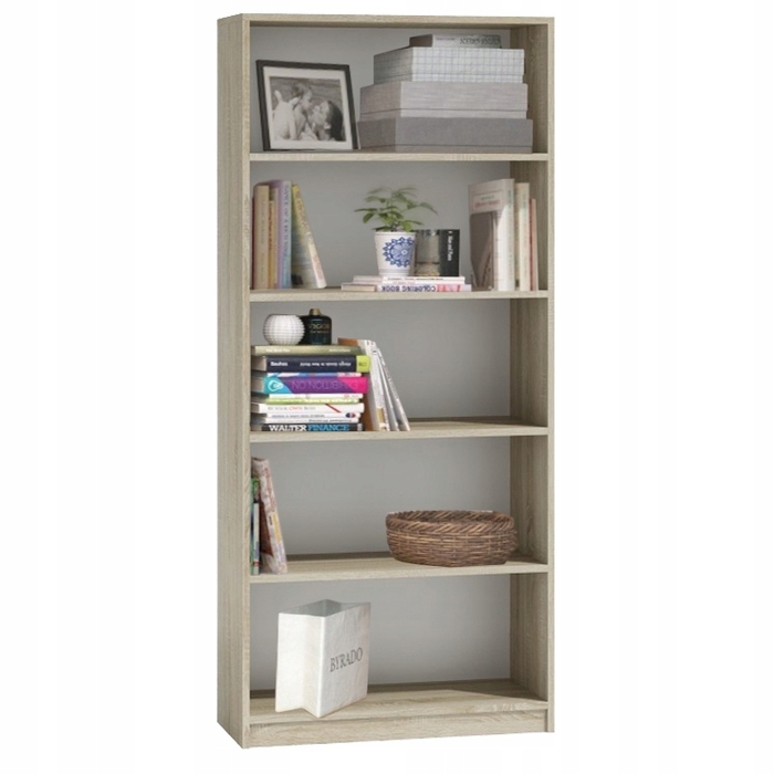 Стелаж TopEshop 80 x 182 x 30 см, дуб сонома