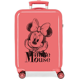 Дитяча валіза Disney Minnie in Love, рожева, для ручної поклажі