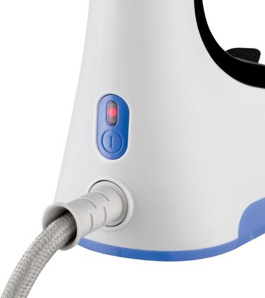 Ручний відпарювач Russell Hobbs Steam Genie Easy Store 1500Вт, складаний, для подорожей, з насадкою для тканин, 3м кабель, швидкий нагрів, модель 26740-56