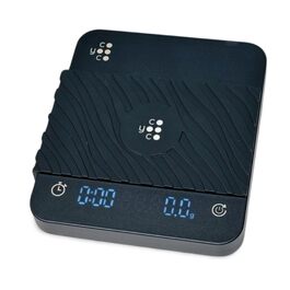 Ваги кавові COYOOCO з таймером, 2 кг, точність 0.1 г, для еспресо, USB-C, аксесуари