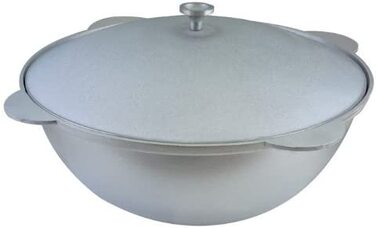 Казан азійський татарський з кришкою, 12 л, WOK