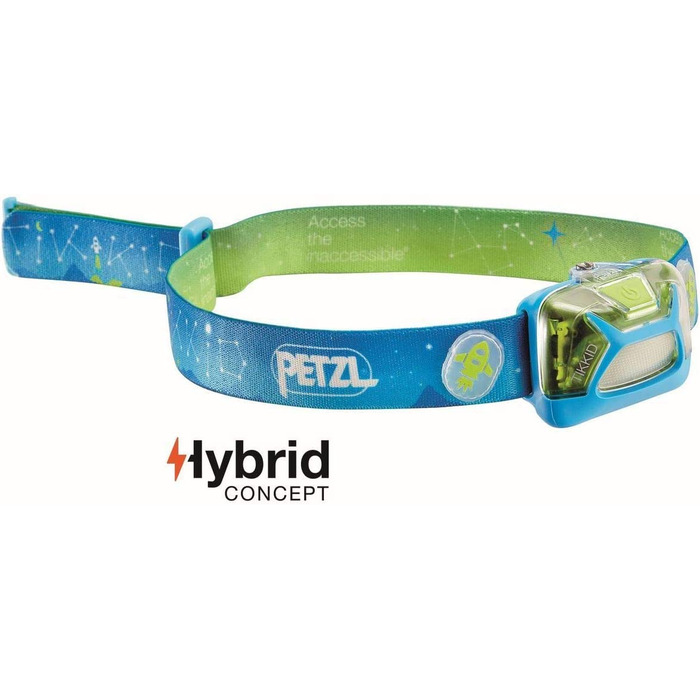 Дитячий налобний ліхтар Petzl Tikkid рожевий з чохлом