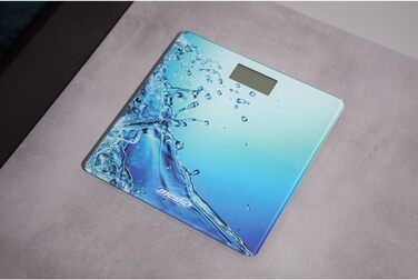 Ваги підлогові Mesko MS8156 з LCD, скляна платформа, до 150 кг, висока точність, автоматичне вимкнення