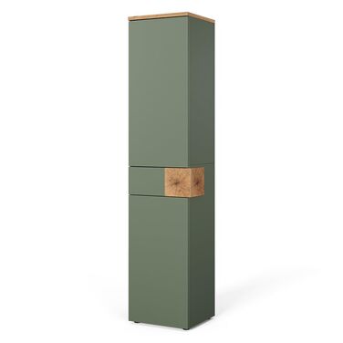 Тумба під умивальник Vicco Eden, 70 x 64.5 см, з 2 шухлядами для ванної кімнати, колір зелений
