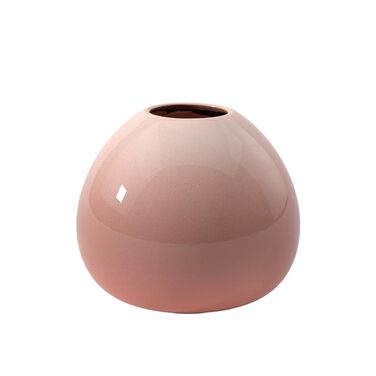Ваза для квітів Villeroy & Boch Perlemor Coral Drop 14,5x14,5x13 см коралова