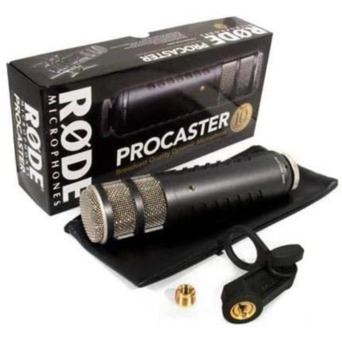 RØDE Procaster динамічний мікрофон для подкастингу, стрімінгу, геймінгу та запису голосу