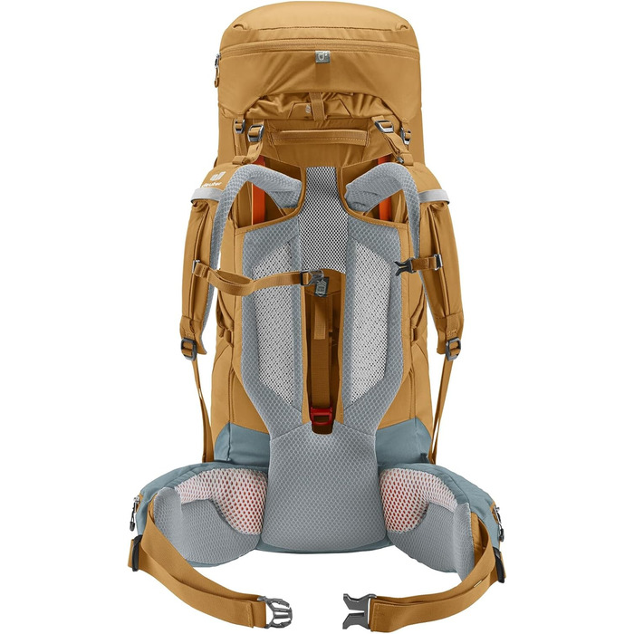 Рюкзак Deuter Aircontact Core 40+10 л для трекінгу, унісекс, мигдально-бірюзовий