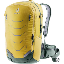 Рюкзак Deuter Flyt 20 з протектором для велосипеда, унісекс, жовто-зелений