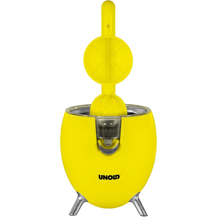 Електрична цитрусова соковижималка Unold 78132 Power Juicy, 300 Вт, для великих і малих цитрусів, BPA Free, мультиколор, знімна, можна мити в посудомийній машині