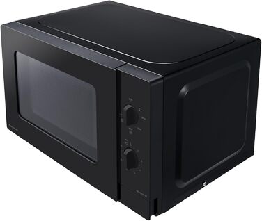 Мікрохвильова піч Panasonic NN-ST21QWEPG 20л з грилем, чорна - 800 Вт, 11 програм, LED-дисплей