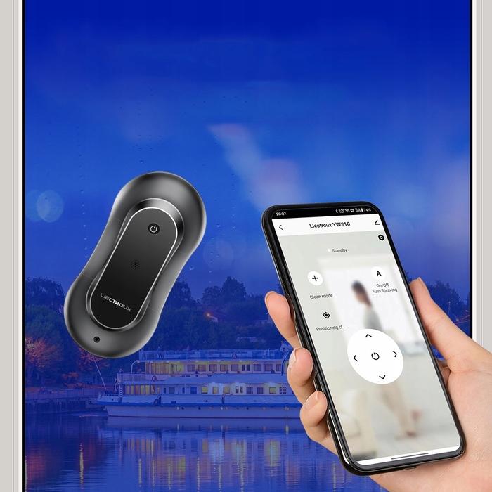 Робот-пилосос Liectroux YW810, чорний
