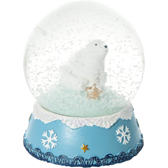 Снігова куля з білим ведмедем Mousehouse Gifts – новорічна декорація