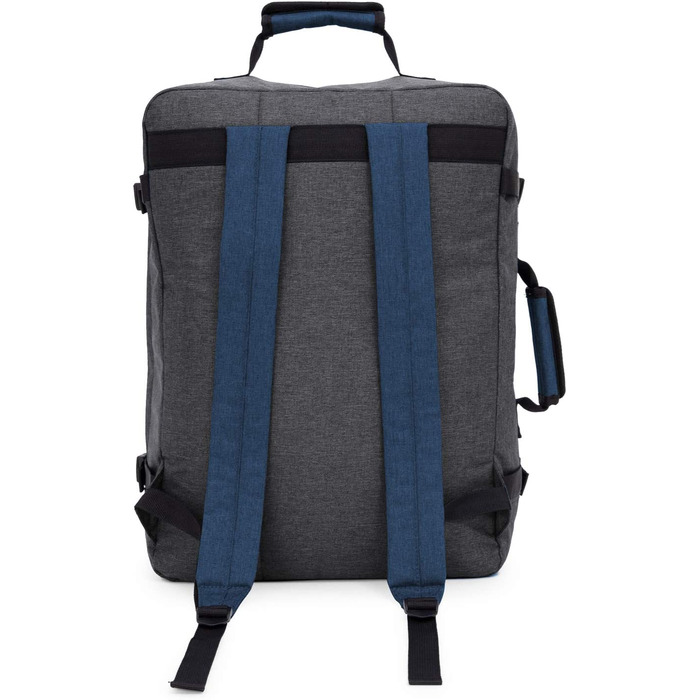 blnbag M3 – компактний надлегкий туристичний рюкзак 35 л, чорний антрацит, універсальний, з м’якими регульованими лямками або як сумка з ручкою, унісекс