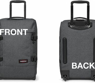 Валіза Eastpak TRANVERZ S, 42 л, 51x32,5x23 см, чорний денім