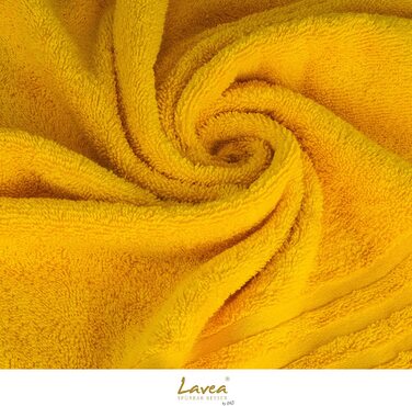 Набір рушників Lavea Elena 10 шт, кавово-коричневий, 100% бавовна: 4 рушники, 2 банних, 2 гостьових, 2 рукавички для миття