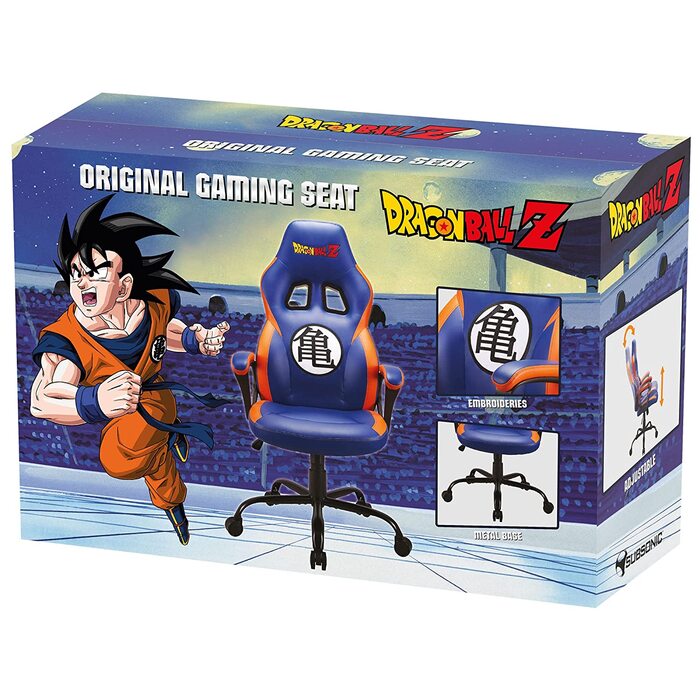 Ігрове крісло SUBSONIC Dragon Ball Z, екошкіра, синє, X-Large