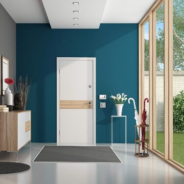 Кругла підставка для парасольок Relaxdays, бамбук, метал, з піддоном, 45x20,5x20,5 см, коричнева