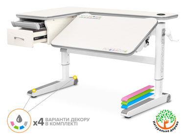 Дитячий стіл Mealux Woodville Multicolor TG (арт. BD-850 TG/MC)