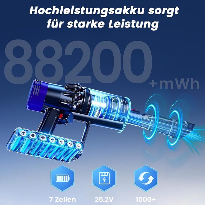 Акумулятор для пилососа Dyson V12 Detect Slim: V12, SV20, SV26, SV30, SV34, SV35, SV46 (965470-01, 394167-1, 386706-85)