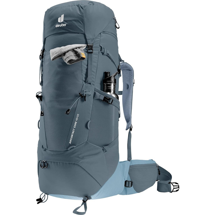 Рюкзак Deuter Aircontact Core 40+10 л графітовий для трекінгу, унісекс