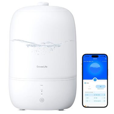 Зволожувач повітря GoveeLife Smart 3L з аромадифузором та нічником для спальні, дитячої, рослин