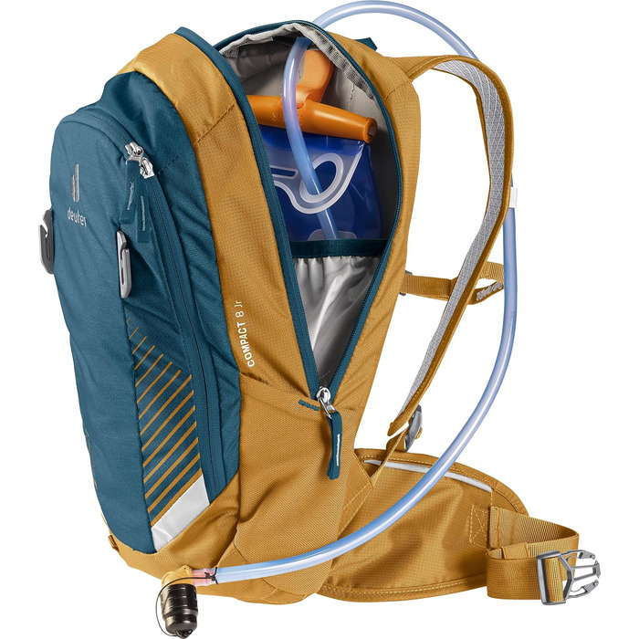 Дитячий велосипедний рюкзак Deuter Compact 8 JR, 8 л, Atlantic-cinnamon