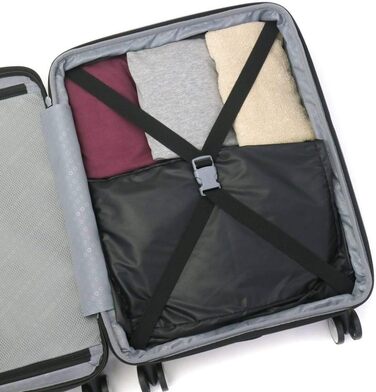 Валіза American Tourister Soundbox 55 см, 41 л, розширювана, жовта, ручна поклажа, з TSA замком