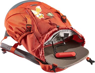 Дитячий рюкзак Deuter Waldfuchs 14 л для дитсадка, помаранчевий (Lava-paprika), анатомічна спинка