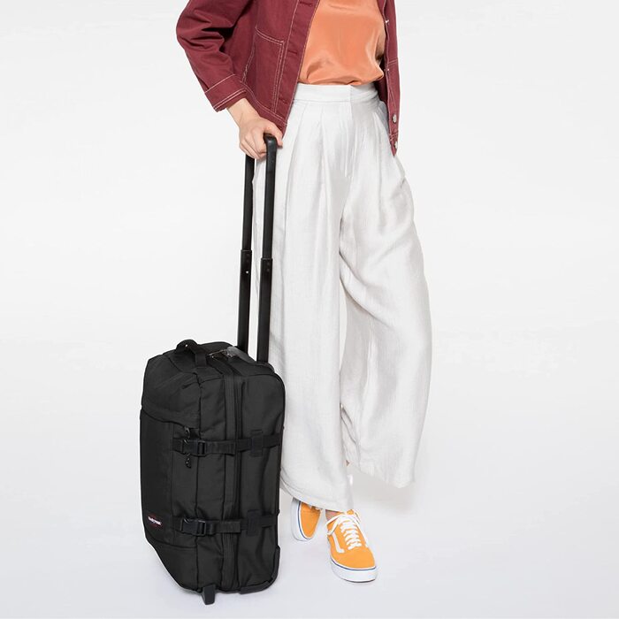 Валіза Eastpak TRANVERZ S 42 л, чорна, 51x32,5x23 см, універсальний розмір