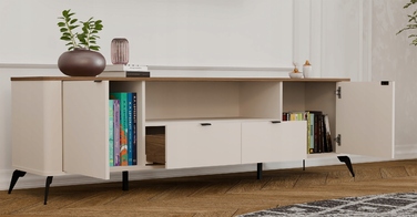 ТВ-тумба TopEshop, 186 см x 55 см x 43 см