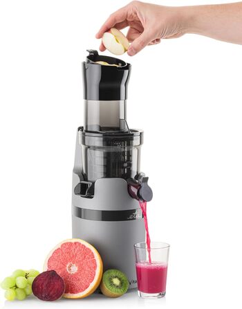 Соковитискач ETA Vitalic I Slow Juicer 200 Вт, 75 мм, для овочів, фруктів, зелені, RAW, зворотній хід, DripStop