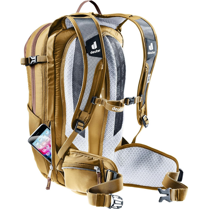 Жіночий велосипедний рюкзак Deuter Compact EXP 12 SL, 12 л, колір фіолетово-бежевий (raisin-almond)