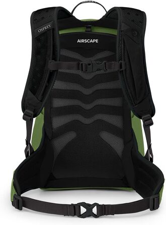 Дитячий рюкзак Osprey Talon Jr Green Belt/Black, унісекс, для активного відпочинку