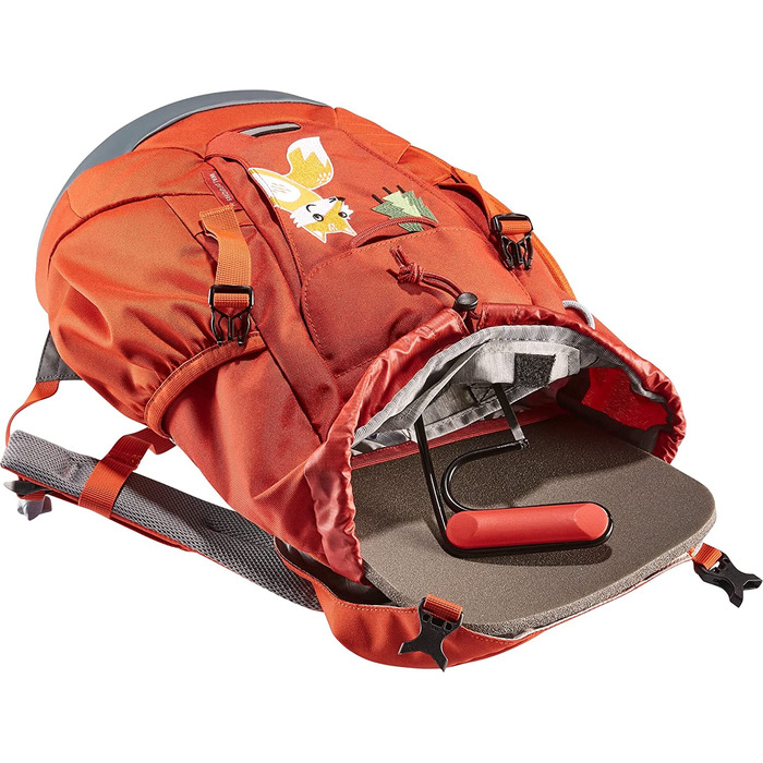 Дитячий рюкзак Deuter Waldfuchs 14 л для дитсадка, помаранчевий (Lava-paprika), анатомічна спинка