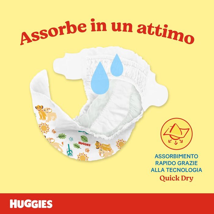 Підгузки Huggies Unistar, розмір 6 (15-30 кг), 72 шт.