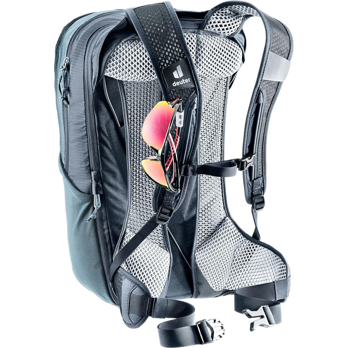 Велосипедний рюкзак Deuter Race Air 14+3 л, Atlantic-Ink, легкий, вентиляція спини
