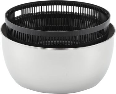 Салатниця-центрифуга WMF Gourmet, 25.4 см, Cromargan нержавіюча сталь, сіточковий кошик, придатна для миття в посудомийній машині