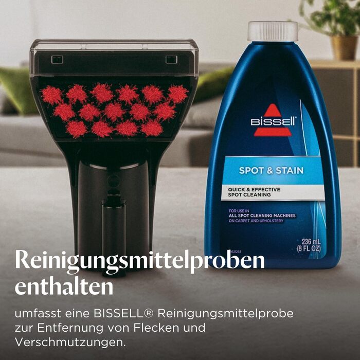 BISSELL SpotClean ProHeat: професійний мийник для килимів та м'яких меблів з HeatWave технологією, 330W, 36988