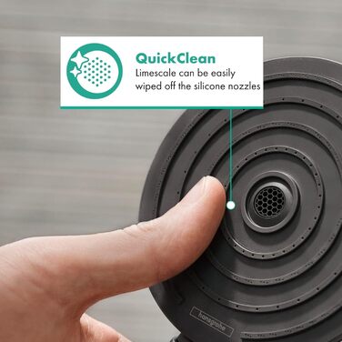Душова лійка Hansgrohe Pulsify Select S, 6.9 л/хв (EcoSmart), ручна, 3 режими, Antikalk, PowderRain, MonoRain, матовий білий