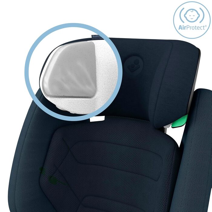 Дитяче автокрісло Maxi-Cosi RodiFix Pro² i-Size (100–150 см, 3.5–12 років), ISOFIX, ClimaFlow, G-CELL, Authentic Blue
