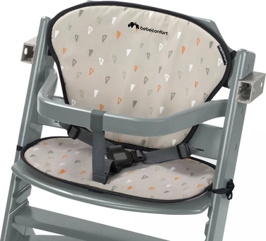 Стілець для годування Bebe Confort Timba Warm Grey з вкладишем