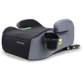 Дитяче автокрісло Mobiclinic Kids Lionfix Basic I-Size 125-150 см з IsoFix, знімний і праний чохол, підлокітники, текстильна оббивка, стандарт R129, європейський бренд